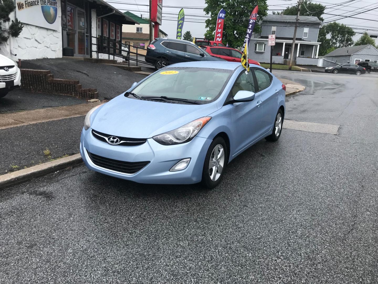 2012 Blue /Tan Hyundai Elantra GLS (KMHDH4AE0CU) with an 1.8 V4 engine, Automatic transmission, located at 577 Chester Pike, Prospect Park, PA, 19076, (610) 237-1015, 39.886154, -75.302338 - 2012 Hyundai Elantra GLS: Only 68k miles, new PA inspection, great on gas, SUPER CLEAN, runs LIKE NEW! This vehicle comes inspected and has been given a bumper to bumper safety check. It is very clean, reliable, and well maintained. We offer a unique pay plan that is known for being the easiest a - Photo#2